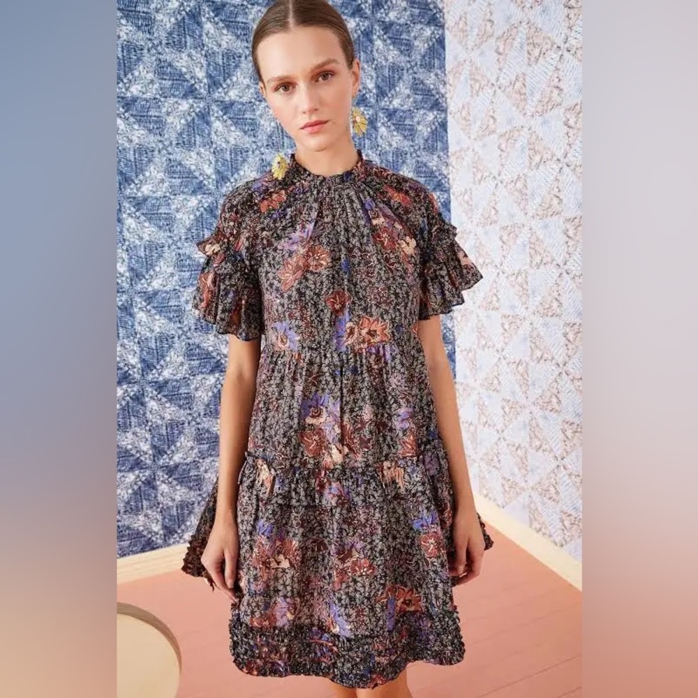 ULLA JOHNSON Delia Dress - Jet